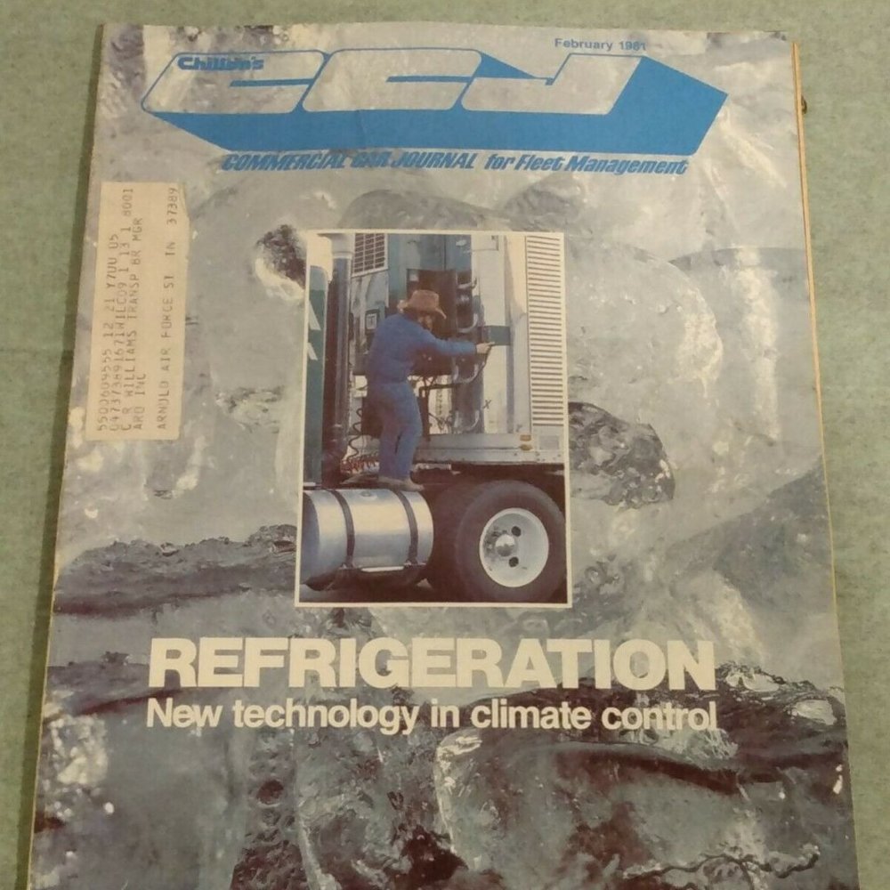 chiltons commercial car journal magazine February 1981 Refrigeration